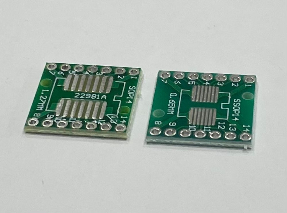 Плата переходная SOP14-DIP14(SOP14/SSOP14-DIP14