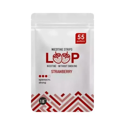 LOOP STRAWBERRY НИКОТИНОВЫЕ ПЛАСТИНКИ (12 МГ) - КЛУБНИКА