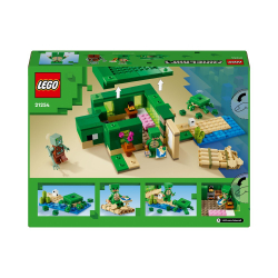 LEGO Minecraft — Пляжный домик «Черепаха» 21254 / артикул   21254  / GTIN 5702017583303