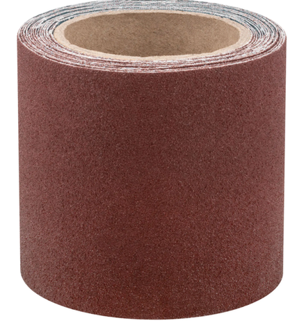 38083 Бумага наждачная 5м 115мм P60 на тканевой основе