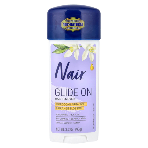Nair, Glide On, средство для удаления волос, для жестких и густых волос, 93 г (3,3 унции)