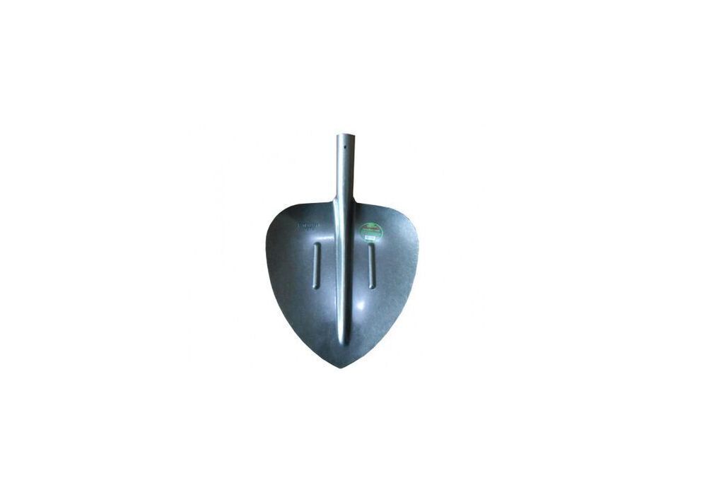 Лопата щебеночная ШРС-6С, сердце, с рёбрами жёсткости (рельсовая сталь, лакированная) (без черенка),