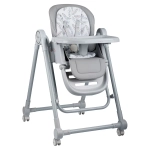 Стул для кормления Indigo CHILL серый