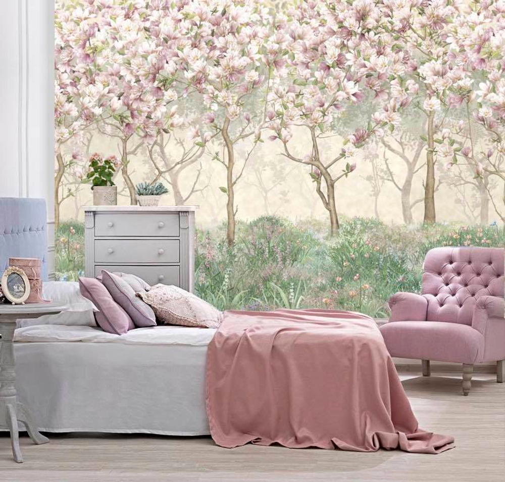 Дизайнерские обои-панно. Коллекция: Garden, Арт.: СК-010-08. Размер: 260 х 370 см.