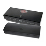 Перьевая ручка Aurora Style Metal Black CT, перо - F, в подарочной коробке