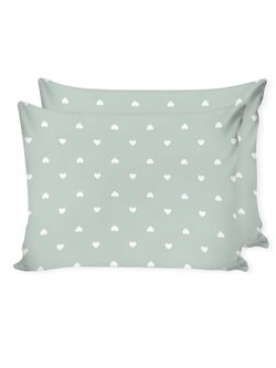 Наволочка комплект 2шт Сказка "Николь" 50х70 см, перкаль