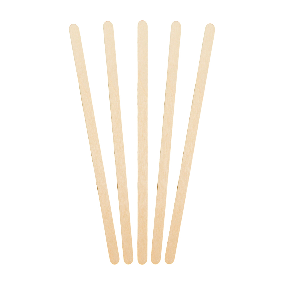 Размешиватель для напитков деревянный 140х6х1.8 мм по (500 шт/10000)