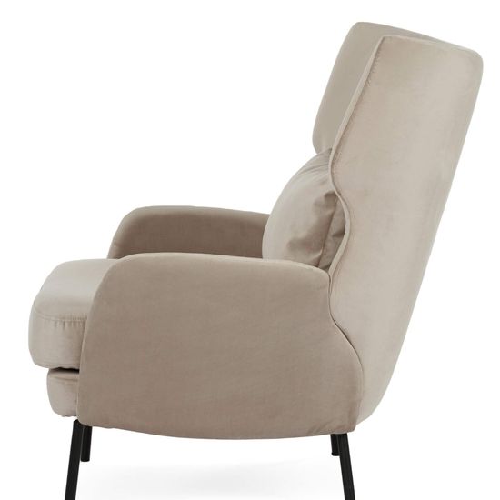 Кресло Alexa бежевая ткань