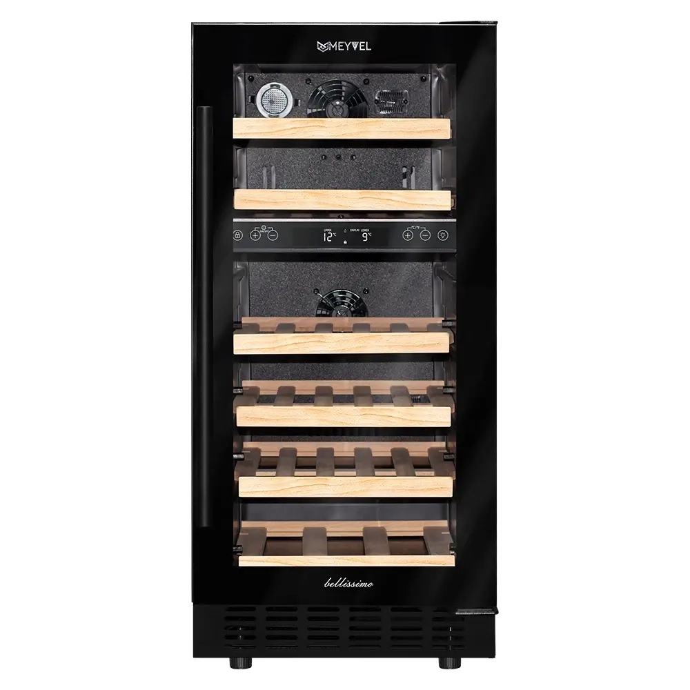 Винный шкаф двухзонный Meyvel MV28-KBT2