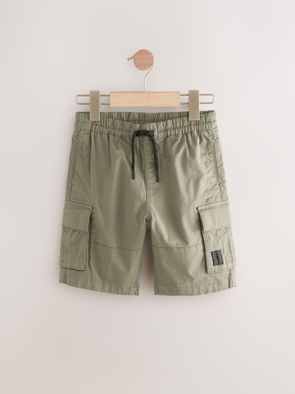 Шорты карго для мальчика Next AC6-423, 2 шт., Хаки, Серый