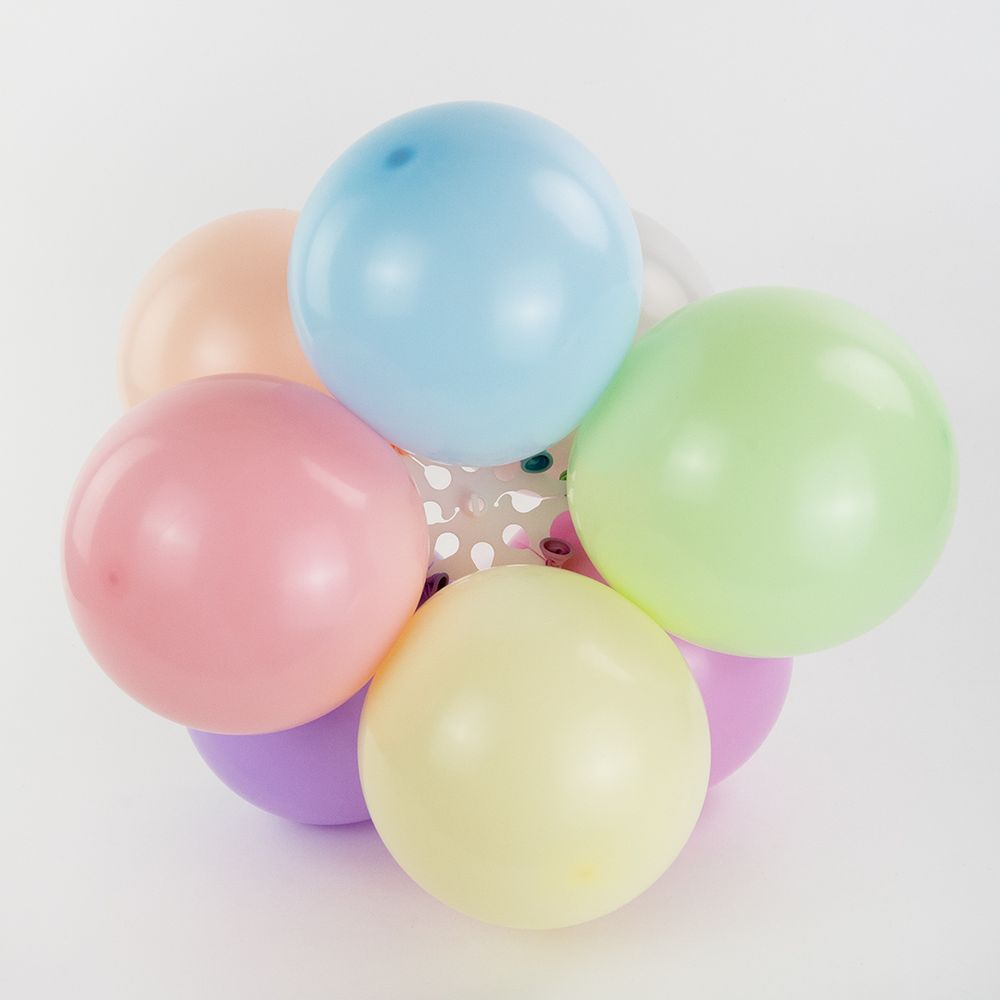 Стойка для шаров с фиксатором, 10,5 см, Прозрачный, 1 шт.