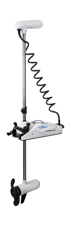 Троллинговый электромотор Haswing Cayman B 80 lbs/152 см/24v/GPS (электроякорь), белый