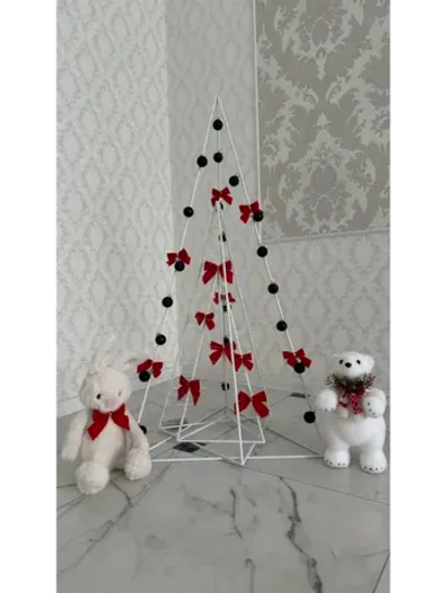 Ёлка новогодняя металлическая для декора