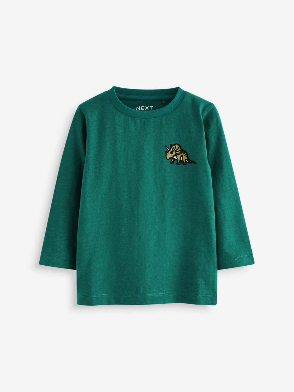 Лонгслив для мальчика Next 642-498, 5 шт., Желтый, Белый, Зеленый