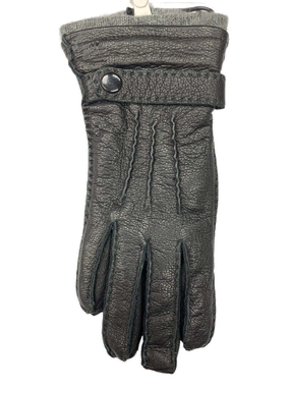 Перчатки. Мужские. Материал верха: Кожа оленя. Подклад: Трикотаж-шерсть.5 шт в упаковке.