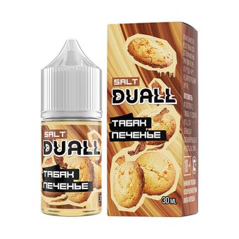 Жидкость DUALL Salt 2% HARD 30 ml - Табак Печенье