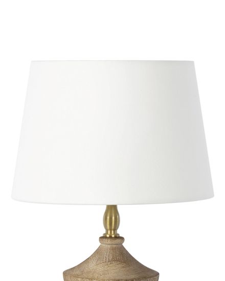 Деревянная настольная лампа “Беатрикс”