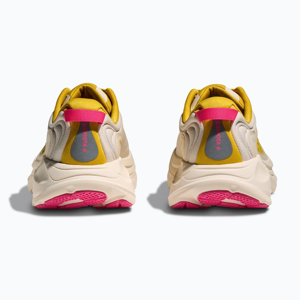 Женские кроссовки для бега HOKA Gaviota 6 birch/yellow gold