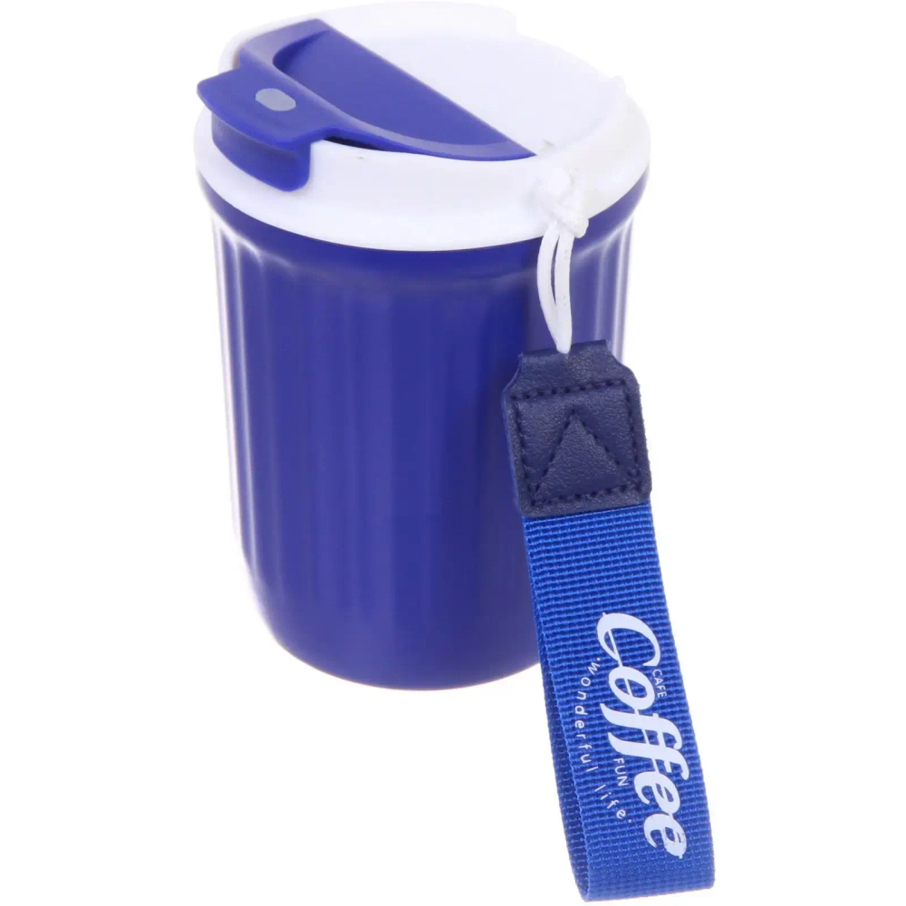 Термокружка 350мл «Coffee», цвет синий