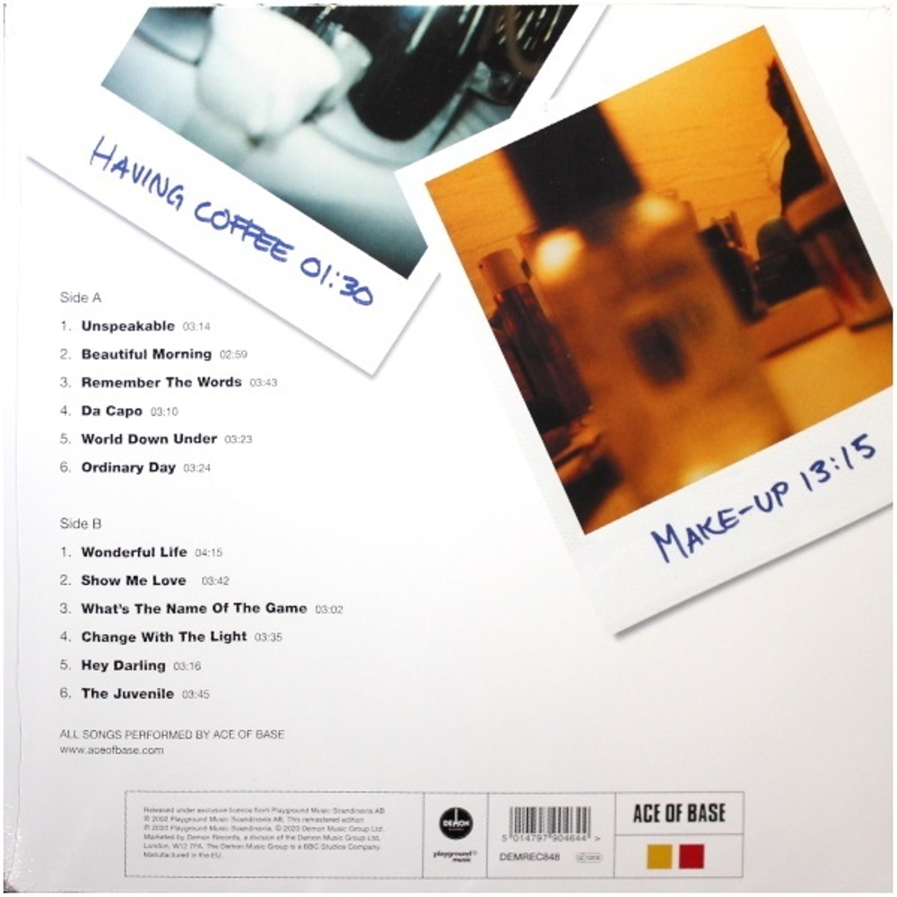 Ace Of Base / Da Capo (Clear Vinyl)(LP)