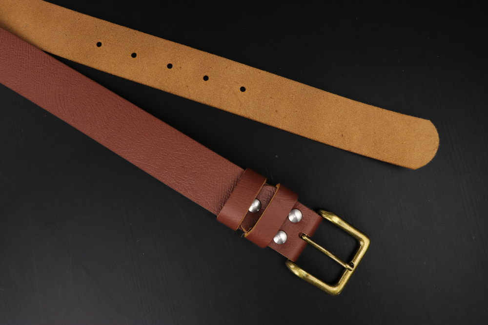 Ремень шоколад + Плита Слон 40мм