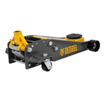 Домкрат гидравлический подкатной, 3 т, 125-470 мм, быстрый подъем, проф. Denzel