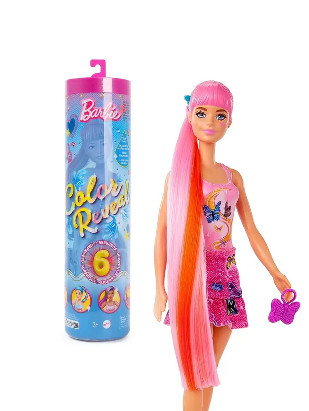 Кукла барби Color Reveal HJX55 «Джинсовый стиль»