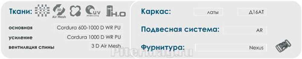 Рюкзак Акме Хибины 120 Pro