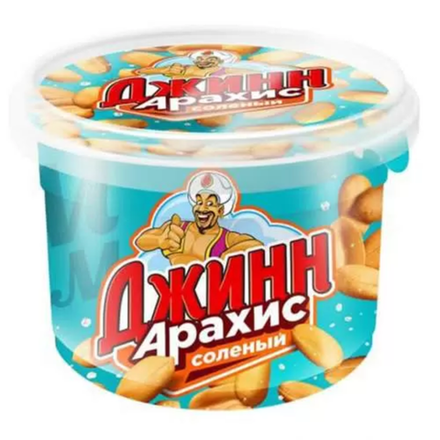 Арахис Джинн с солью 130 гр стакан