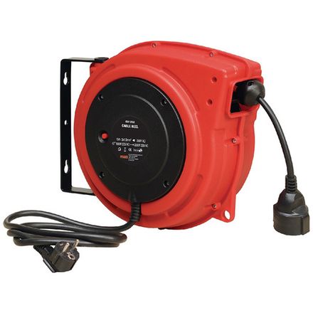 Цена на KraftWell (KRW1731EW) Катушка-удлинитель электрическая, 15 м, 220 В