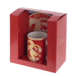 GAEM Кружка с тарелкой, 500 мл, L20 W20 H13 см