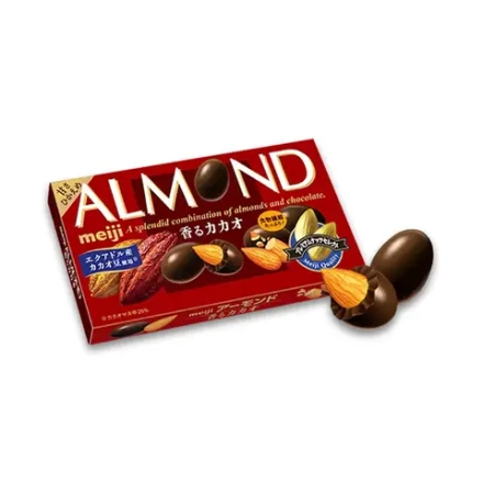 Миндаль Almond Meiji в шоколаде "Ароматный какао", 75г