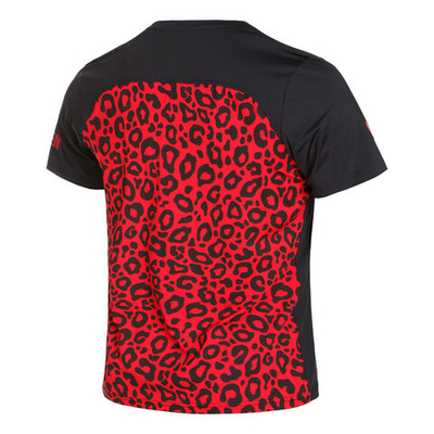 Мужское теннисное поло Hydrogen Tech Panther T-Shirt Men - Black, Red
