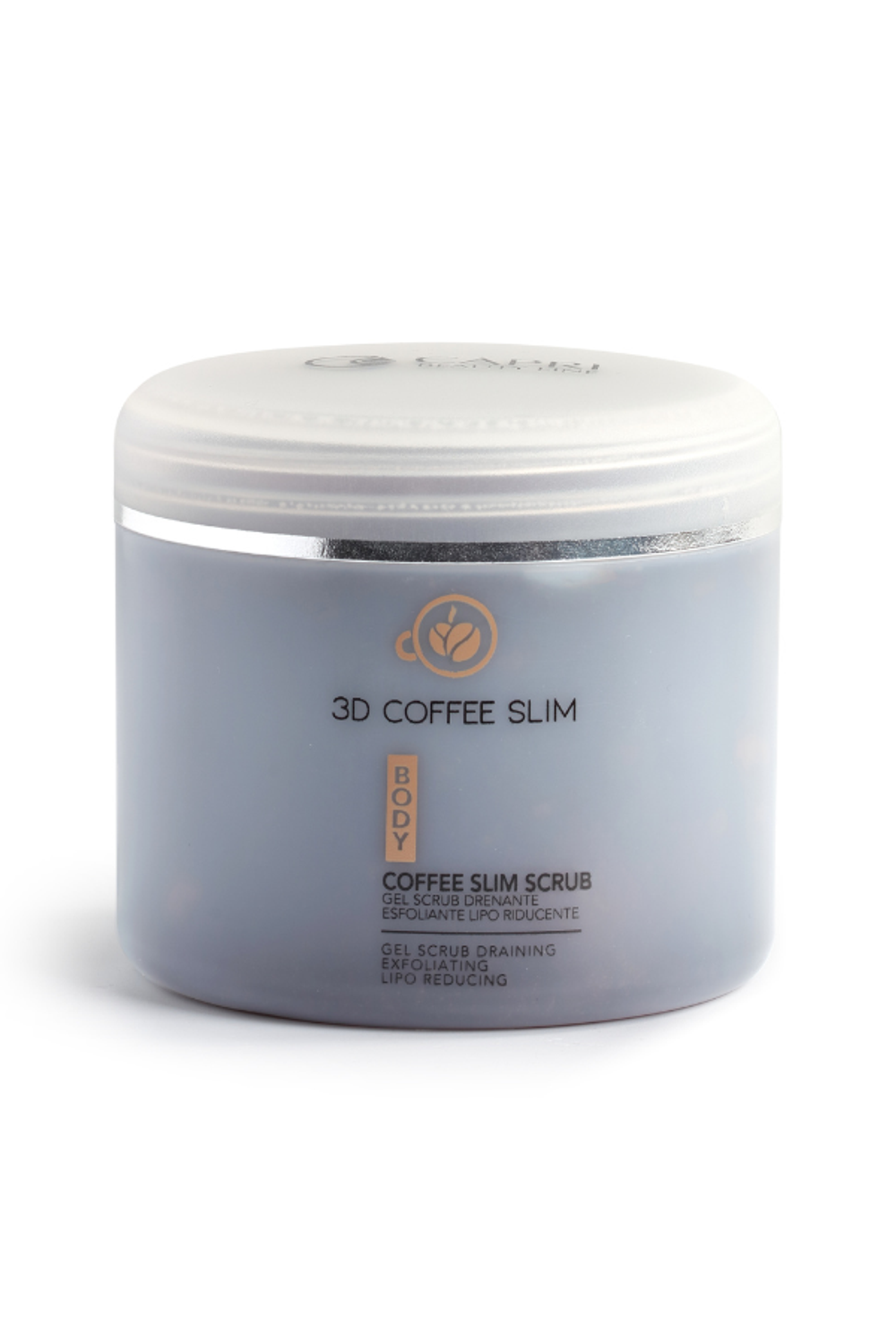 52106 Кофейный гель-скраб Дренажный – Отшелушивающий – Уменьшающий жировые отложения 3D COFFEE SLIM 500 мл