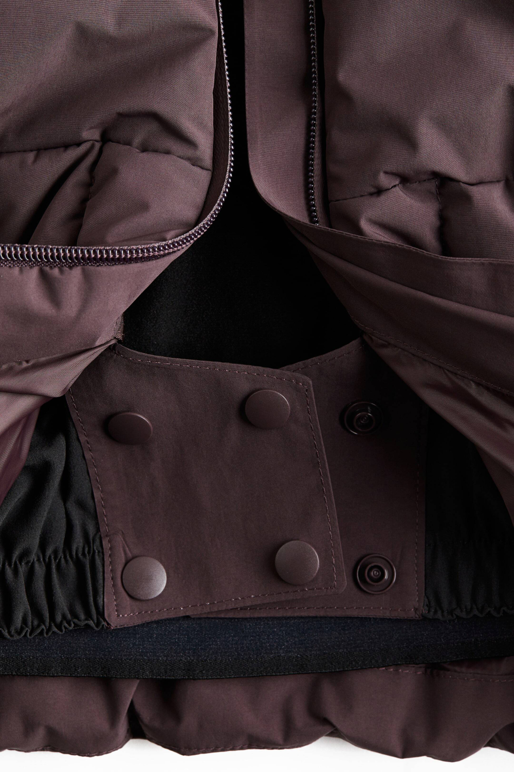 H&M Утепленная горнолыжная куртка ThermoMove, фиолетовый