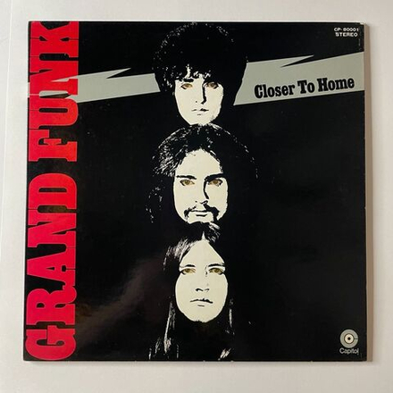 Винтажная виниловая пластинка LP Grand Funk Railroad Closer To Home (Japan 1970) (No Obi) Nothing Is The Same
