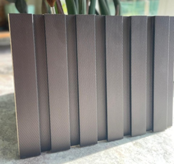 Вертикальные ламели объемные, графит