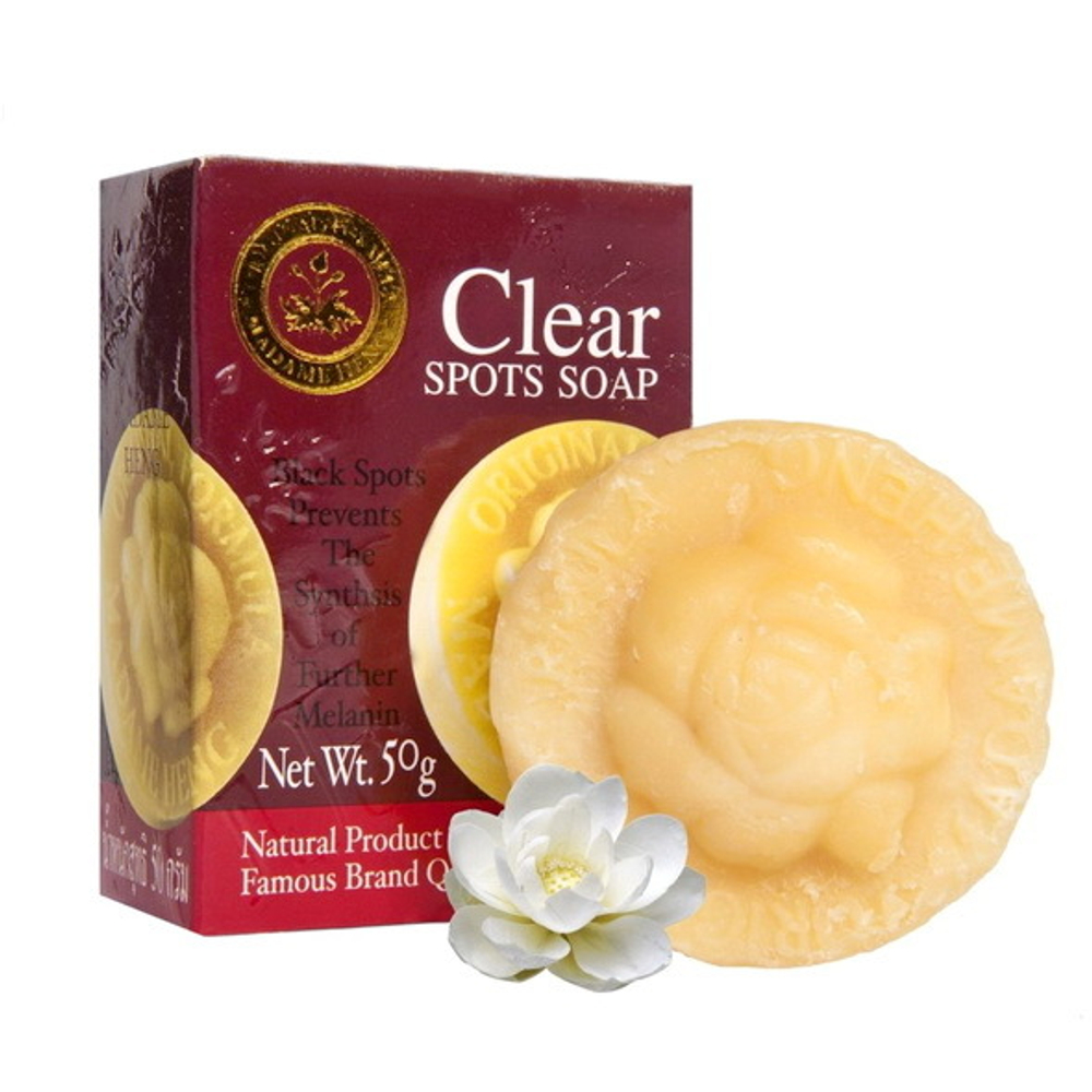 Мыло против Пигментации с Арбутином Clear spots. Madame Heng, 50 гр.