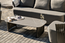 "Флоренция" лаунж-зона из искусственного ротанга, цвет графит