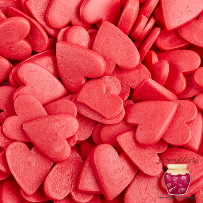 Посыпка "Сердечки красные большие", 75 гр.