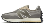 Foot Locker x New Balance NB 327 who is the fabric cowhide suede non-slip wear-resistant lightweight low-top casual running shoes for men and women with the same style milk tea gray