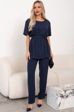 Костюм брючный (синий) К11-90/2 Nikol