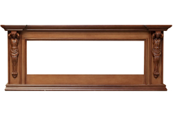 Каминокомплект Sparta 60 - Орех с очагом Vision 60 LED