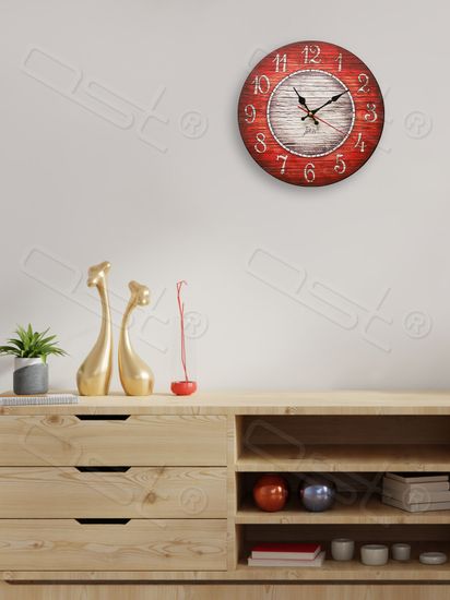 Настенные часы "Red ring"