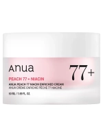 Anua Интенсивный крем-пудинг для гладкой и сияющей кожи Peach 77% Niacin Enriched Cream 50 мл