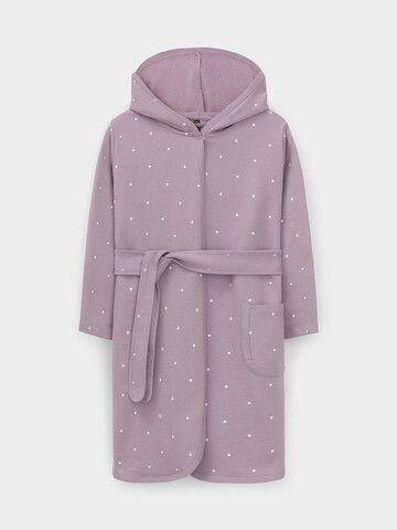 халат  для девочки  К 5763/морской туман,мини сердечки