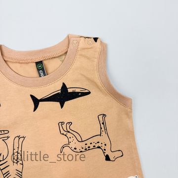 Песочник хлопковый "Мир животных" итальянский песок