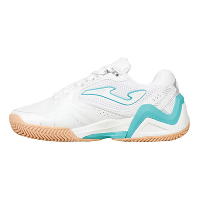 Женские теннисные кроссовки Joma Set Clay Court Shoe Women - White, Turquoise