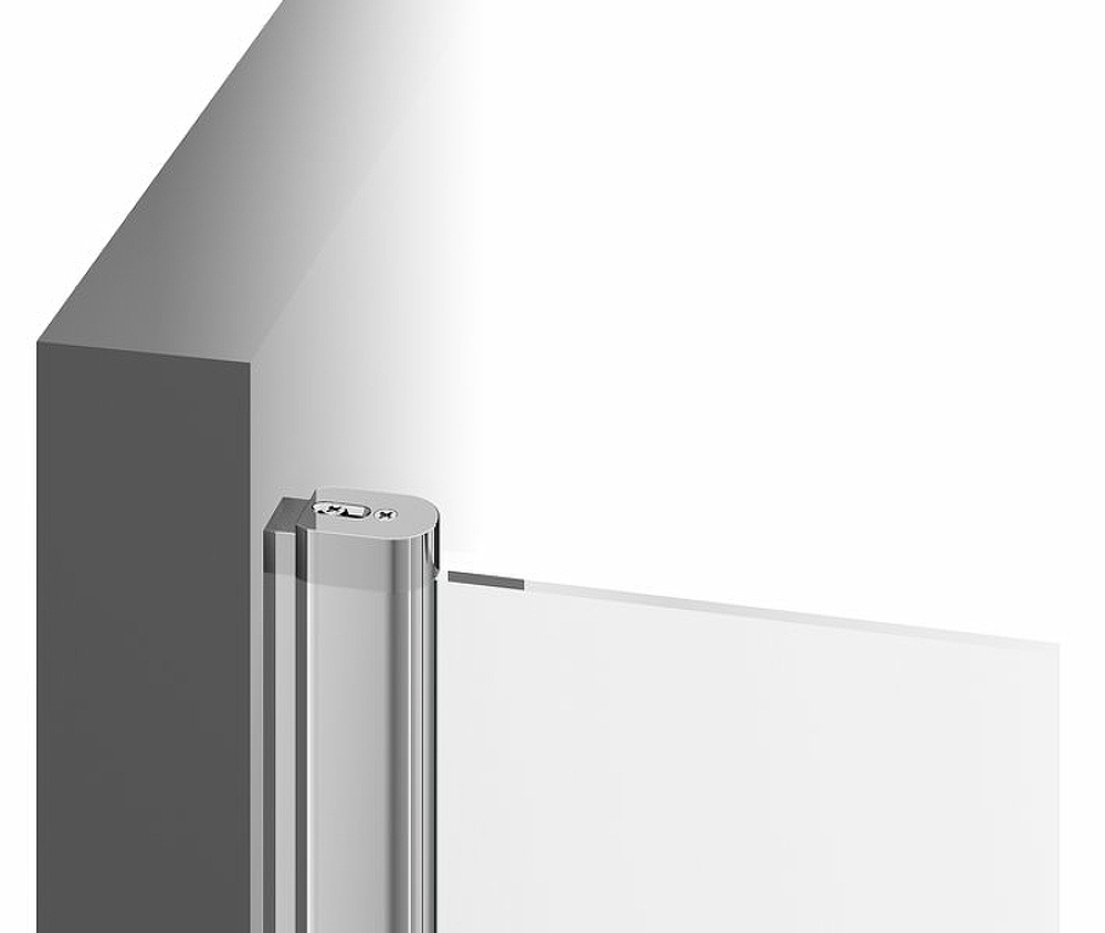 Душевая дверь Ravak Chrome CSD2-120 0QVGC100Z1 профиль Белый стекло Transparent