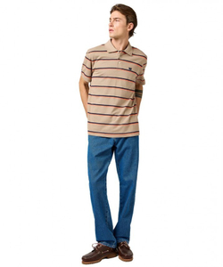 Поло мужское WRANGLER STRIPE POLO SHIRT